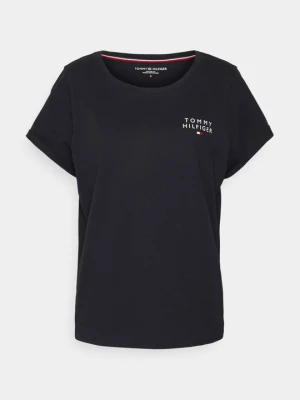 Koszulka do spania Tommy Hilfiger granatowy