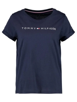 Koszulka do spania Tommy Hilfiger granatowy