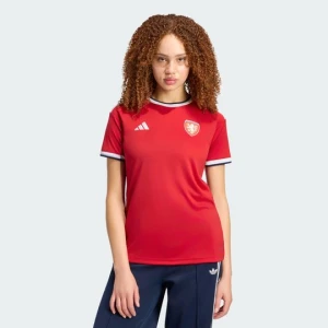 Koszulka domowa Czechy 26 Adidas czerwony
