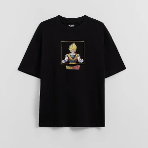 Koszulka Dragon Ball Z loose fit czarna House