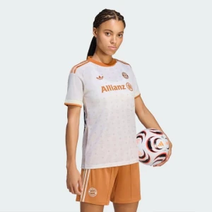 Koszulka drużyny kobiet FC Bayern MCM 26 / 27 Adidas Cream White
