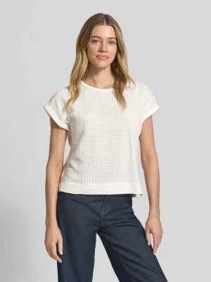 Koszulka dzianinowa z okrągłym dekoltem model 'Sishell' Opus