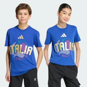 Koszulka dziecięca Mistrzostwa Świata FIFA 26 Włochy Adidas Bold Blue