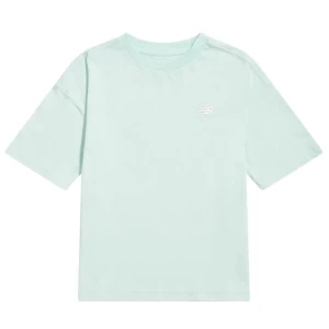 Koszulka dziecięca New Balance LAKG0001COJ - miętowa