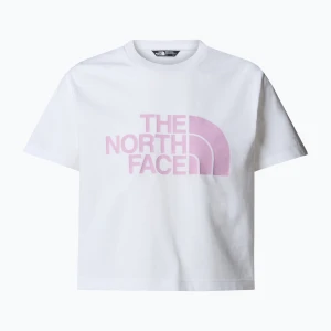 Koszulka dziecięca The North Face Crop Easy Tee tnf white/cyber