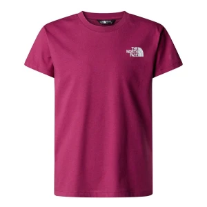 Koszulka dziecięca The North Face NSE Box Tek 0A8CJB6EO1 - różowa