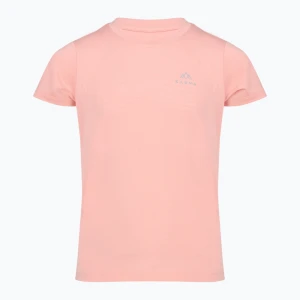 Koszulka dziecięca trekkingowa KADVA TrailCore oddychająca różowy