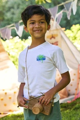 Koszulka dziecięca z motywem plaży - White Mountain Warehouse