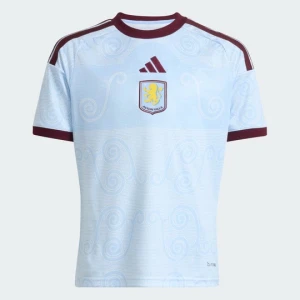 Koszulka dziecięca z trzeciego zestawu Aston Villa 26 / 27 Adidas niebieski