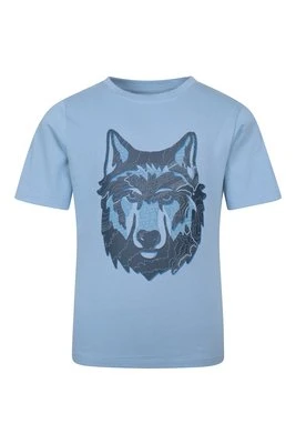 Koszulka dziecięca z wilkiem - Blue Mountain Warehouse