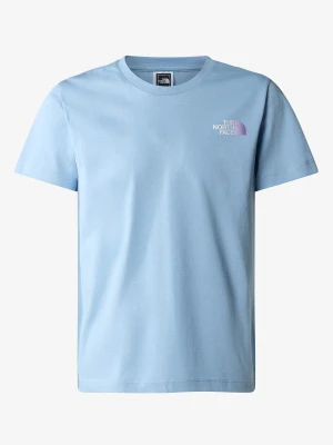 Koszulka dziewczęca The North Face S/S Relaxed  Graphic Tee 2 - steel blue