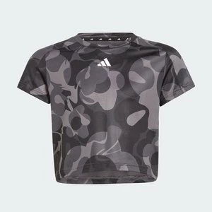 Koszulka Essentials AEROREADY Seasonal Print Crop Kids Adidas