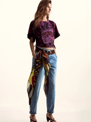 Koszulka etniczna zaprojektowana przez Mr. Christian Lacroix Desigual