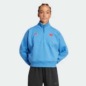 Koszulka France Rugby ADIDAS Z.N.E. Travel Quarter-Zip