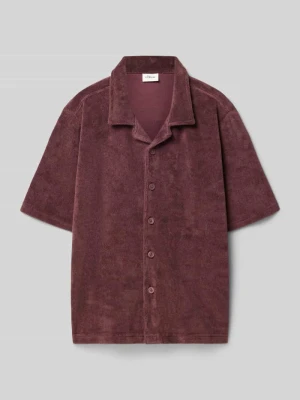 Koszulka frotte o kroju regular fit z mieszanki bawełny s.Oliver RED LABEL
