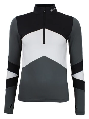 Peak Mountain Koszulka funkcyjna "Athos" w kolorze szaro-białym rozmiar: XL