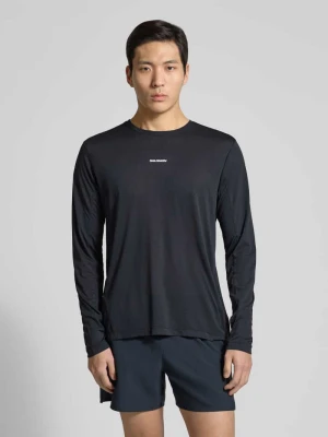 Koszulka funkcyjna z logo i okrągłym dekoltem Salomon