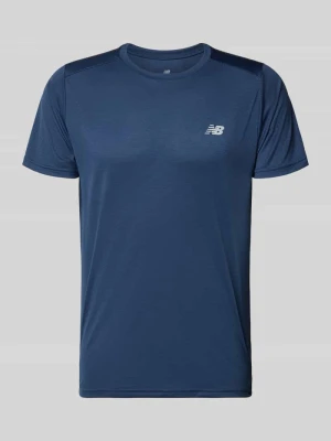 Koszulka funkcyjna z okrągłym dekoltem i logo New Balance