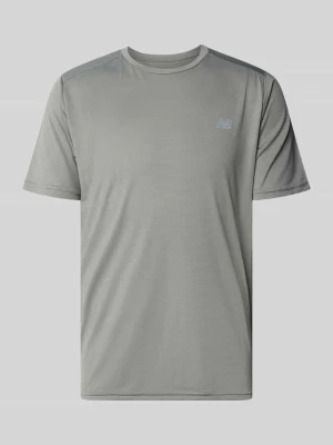 Koszulka funkcyjna z okrągłym dekoltem i logo New Balance