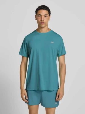 Koszulka funkcyjna z okrągłym dekoltem i logo New Balance