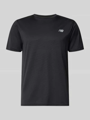 Koszulka funkcyjna z okrągłym dekoltem i logo New Balance