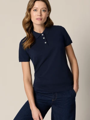 Koszulka Granatowa Polo Paris Lancerto