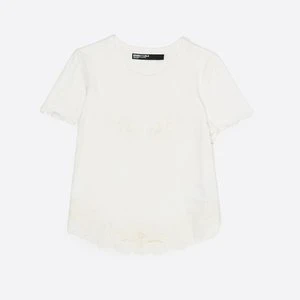 Koszulka haft kość słoniowa BIMBA Y LOLA