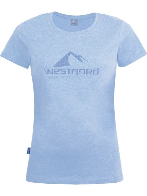 Westfjord Koszulka "Hekla" w kolorze niebieskim rozmiar: L