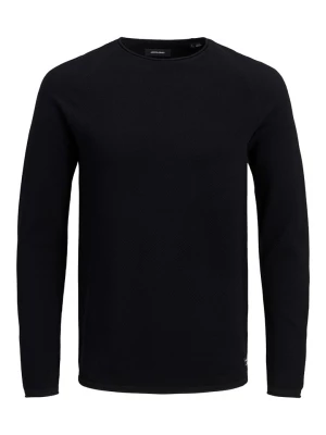 Jack & Jones Sweter "Hill" w kolorze czarnym rozmiar: L