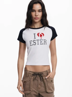 Koszulka "I love Ester" Desigual