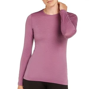 Koszulka Icebreaker Merino 200 Oasis Long Sleeve Crewe Thermal 10437502V1 - różowa