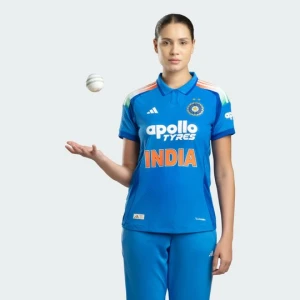 KOSZULKA INDIA CRICKET ODI W Adidas True Blue