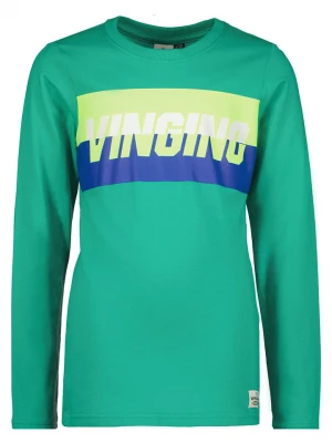 Vingino Koszulka "Jari" w kolorze zielonym rozmiar: 176