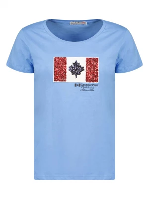 Canadian Peak Koszulka "Jermioneak" w kolorze błękitnym rozmiar: XL