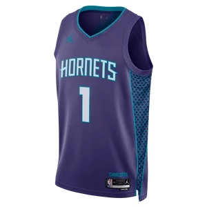 Koszulka męska Jordan Dri-FIT NBA Swingman Charlotte Hornets Statement Edition - Fiolet