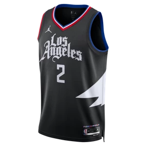 Męska koszulka Jordan Dri-FIT NBA Swingman Los Angeles Clippers Statement Edition - Czerń