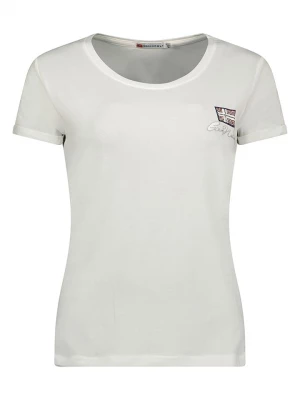 Geographical Norway Koszulka "Juderaisin" w kolorze białym rozmiar: M