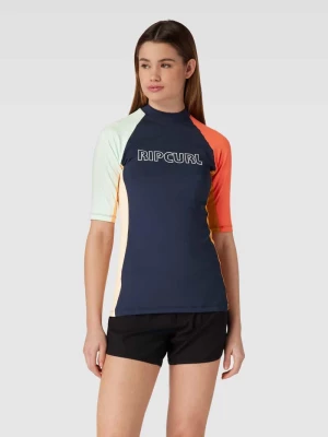 Koszulka kąpielowa z nadrukiem z logo model ‘DAY BREAK’ Rip Curl