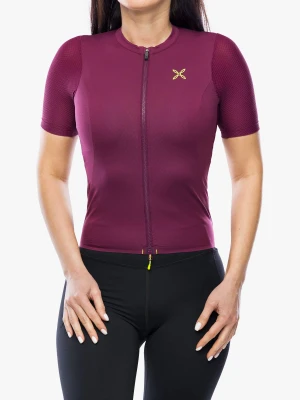 Koszulka kolarska damska Montura Rando Cycling Jersey - wine red