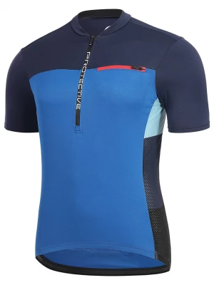 Protective Koszulka kolarska "Gravel Pit" w kolorze niebieskim rozmiar: L