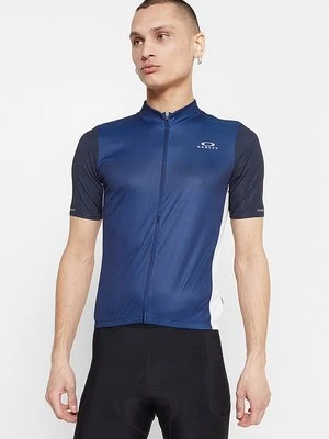Koszulka kolarska Oakley niebieski