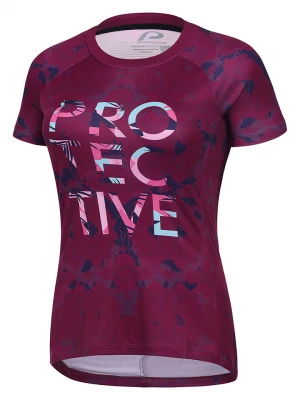 Protective Koszulka kolarska "Raspberry" w kolorze bordowym rozmiar: 44