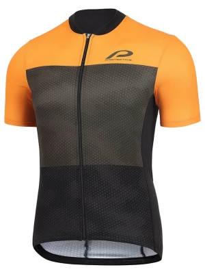 Protective Koszulka kolarska "Transform" w kolorze pomarańczowo-czarnym rozmiar: S