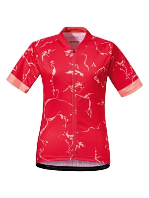 Schöffel Koszulka kolarska "Vertine" w kolorze czerwonym rozmiar: 34