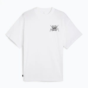 Koszulka koszykarska męska PUMA Jaws Core Tee II puma white