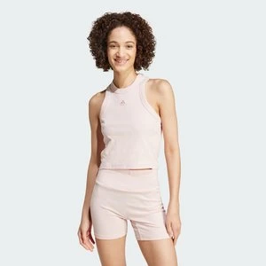 Zdjęcie produktu Koszulka Lounge Ribbed Crop Tank Adidas