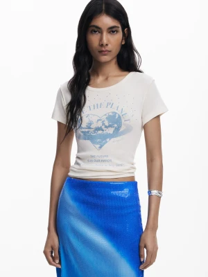 Koszulka "Love the planet" Desigual