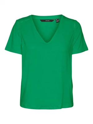 Vero Moda Koszulka "Marijune" w kolorze zielonym rozmiar: S