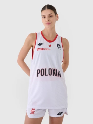 Koszulka meczowa replika domowa z sezonu 2024/25 damska 4F x Polonia Warszawa - multikolor