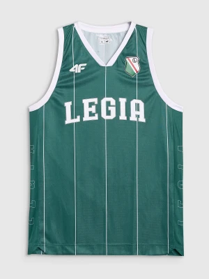 Koszulka lifestyle z sezonu 2024/25 unisex 4F x Legia Warszawa - zielona